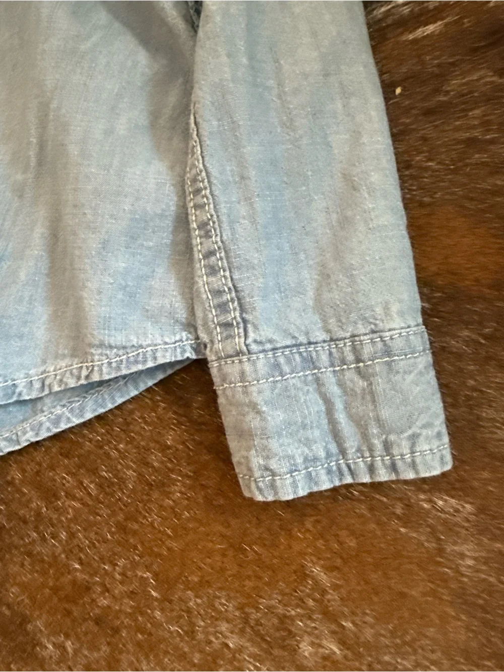 OshKosh B'gosh Light Blue Denim Button-Up Shirt